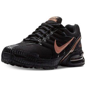 Nike Air Max Torch 4 Running Shoe Black & Metallic Rose Gold Women's Size 7